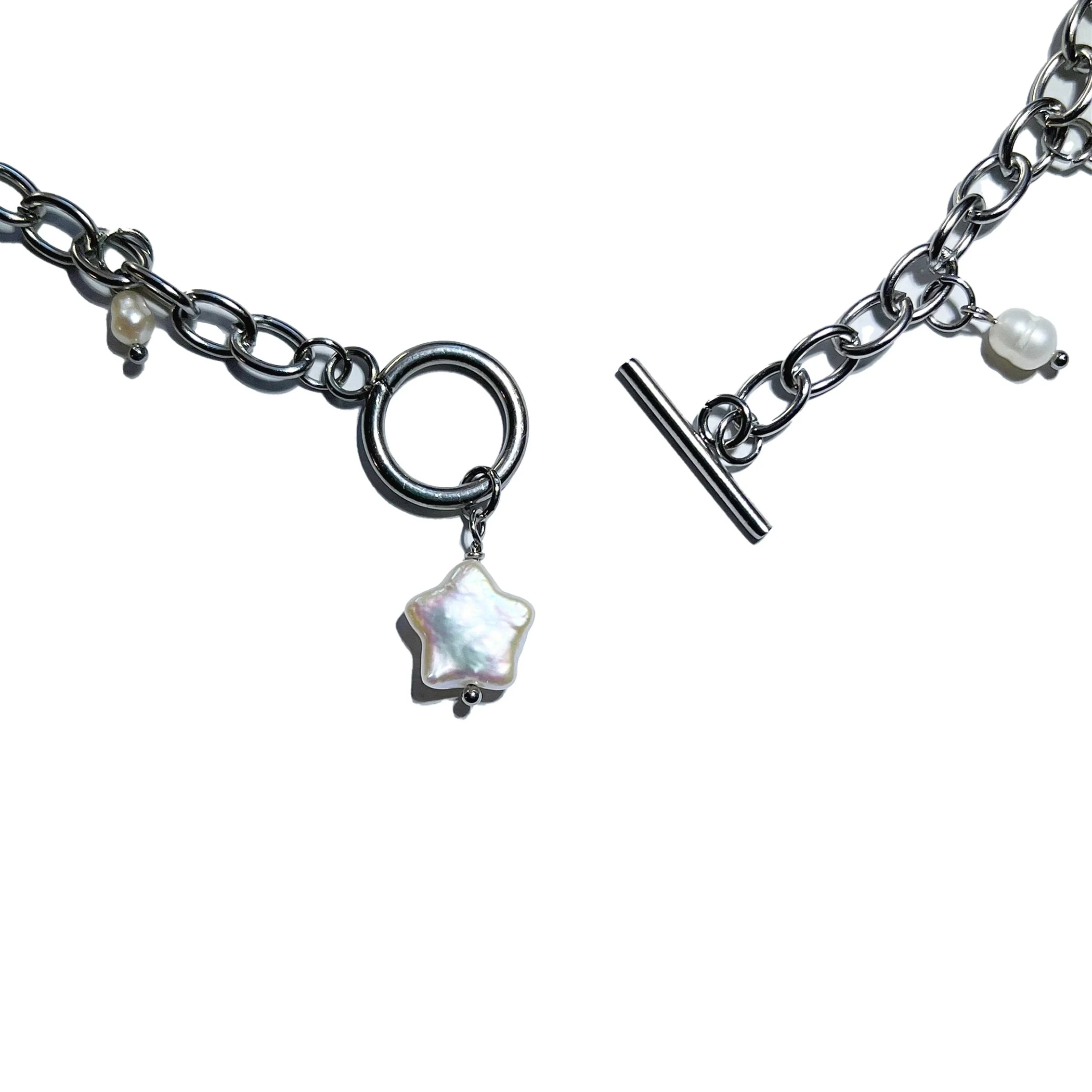 PEARL RAIN front clasp necklace — Jonah the Jeweler